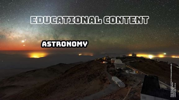 Educational content: Astronomy