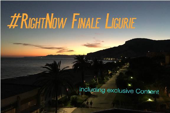 #RightNow Finale Ligure - October 23rd to 26th 2018