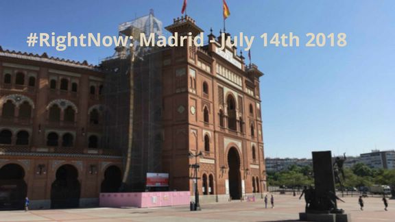 #RightNow Madrid - July 14th 2018
