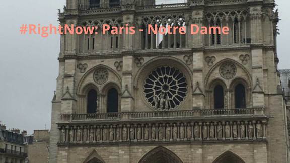 #RightNow Paris - Notre Dame September 4th 2018