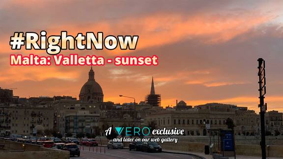 #RightNow - EP25 - Malta: Valletta - sunset